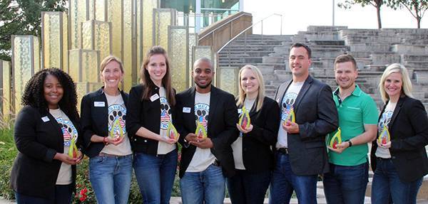 The winning team of young professionals in the Ignite Louisville program, an award-winning leadership development program. 